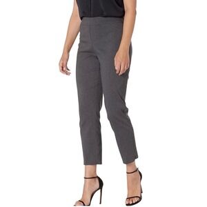 Briggs Womens Slimming Solution Comfort Waistband Dress Pants Gray Size 10 NWT